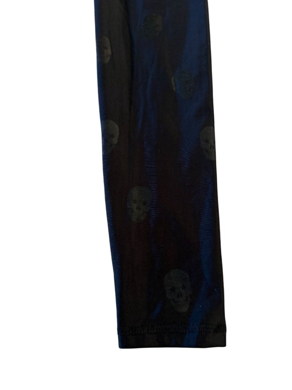 TEREZ Women's Black Skull Print Leggings Tights Size Small - Picture 7 of 8
